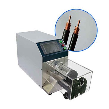 Cara mengoperasikan Mesin pengupas kabel koaksial WPM-8608