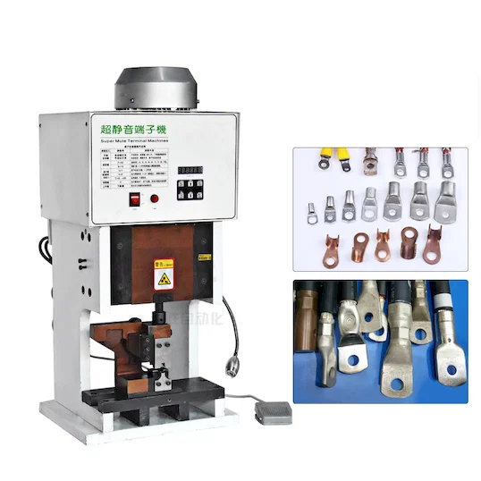 Mesin Krimping Terminal Senyap untuk Produksi WPM-8000S