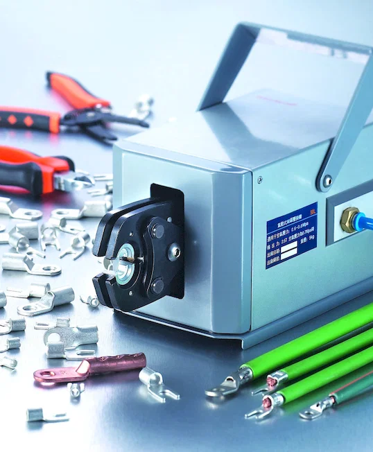 Mesin Krimping Terminal Pneumatik Industri WPM-50L