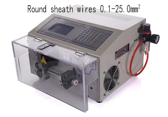 Mesin Pengupas dan Pemotong Kabel Berselubung Industri 25mm2 WPM-09HT2